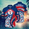 Texas Rangers MLB Hawaiian Shirt and Short 2