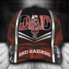 Texas Tech Red Raiders NCAA DAD Custom Name Cap 3