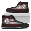 The Shield Kansas City Chiefs 1 Custom Canvas High Top Shoes L98 3