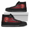 The Shield Tampa Bay Buccaneers Custom Canvas High Top Shoes L98 2