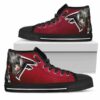 Thor Atlanta Falcons Custom Canvas High Top Shoes L98 4