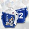 Toronto Blue Jays MLB 12 Roberto Alomar Signature Gift For Fan 3D Hood 3