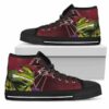 Turtle Atlanta Falcons Ninja Custom Canvas High Top Shoes L98 4