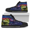 Turtle Buffalo Bills Ninja Custom Canvas High Top Shoes L98 2