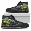 Turtle New York Jets Ninja Custom Canvas High Top Shoes L98 2