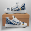 Utah Jazz NBA teams football big logo Shoes white 23 shoes Fan Gift 2