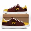 Washington Football Team Gift For Fan Low top Leather Skate Sh 3