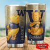 Washington Huskies Pooh Custom Name Tumbler 2