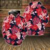 Washington Nationals MLB Hawaiian Tropical Flower Gift For Fan 3D Hood 3