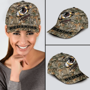 Washington Redskins 3D Camo Cap 3