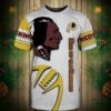 Washington Redskins T-shirt Graphic balls gift for fans 3