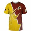 Washington Redskins T-shirt Zigzag graphic Summer gift for fans 2