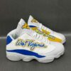 West Virginia Mountaineers Shoes Form Air Jordan 13 Sneakers 3