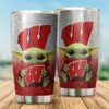 Wisconsin Badgers Yoda Tumbler 3