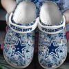 Dallas Cowboys Crocs Clog Shoes: Kick Off Your Fan Fashion 3