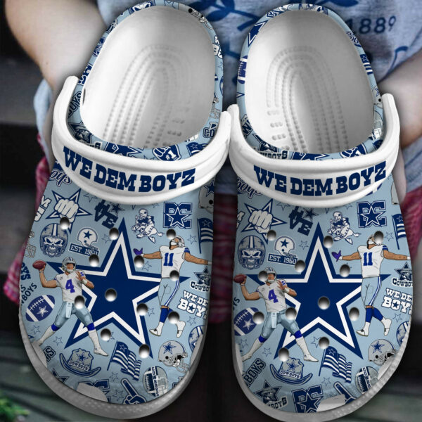 Dallas Cowboys Crocs Clog Shoes: Kick Off Your Fan Fashion 1