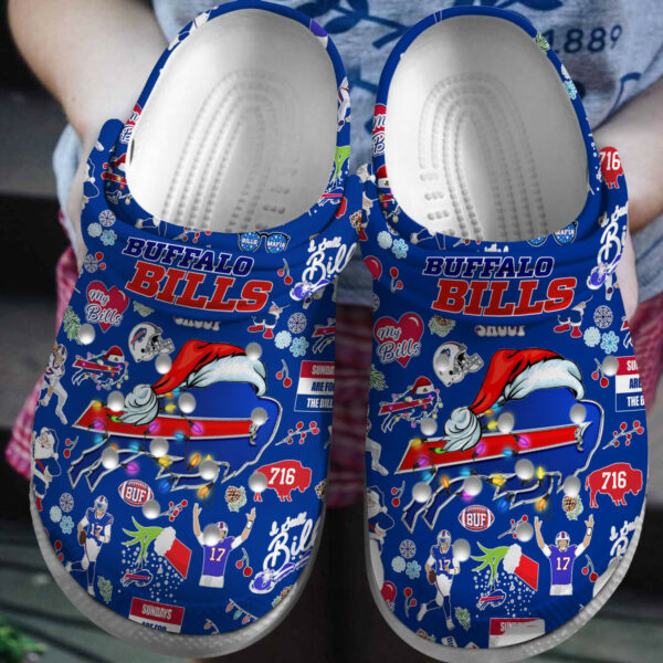 Buffalo Bills Fanatic Chic, Crocs Clog Extravaganza 1