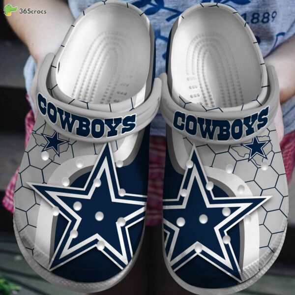 NFL Cowboys Cool, Crocs Clog Footwear Delight 1