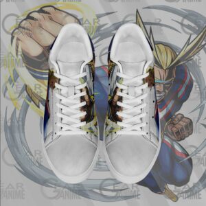 All Might Skate Shoes My Hero Academia Custom Anime Shoes PN10 6