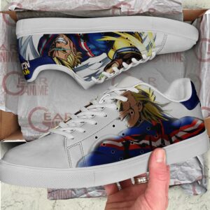 All Might Skate Shoes My Hero Academia Custom Anime Shoes PN10 7