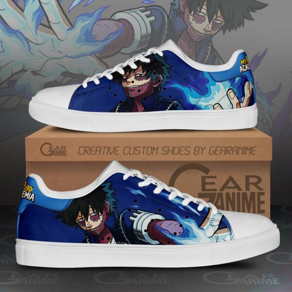 Dabi Skate Shoes My Hero Academia Custom Anime Shoes PN10 1