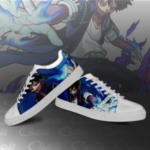 Dabi Skate Shoes My Hero Academia Custom Anime Shoes PN10 7