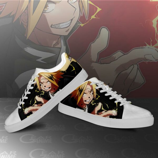 Denki Kaminari Skate Shoes My Hero Academia Custom Anime Shoes PN10 2