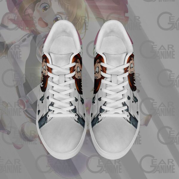 Ochako Uraraka Skate Shoes My Hero Academia Custom Anime Shoes PN10 3