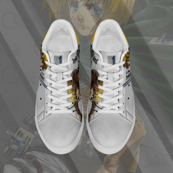 Armin Arlert Skate Sneakers Attack On Titan Anime Shoes PN10 4