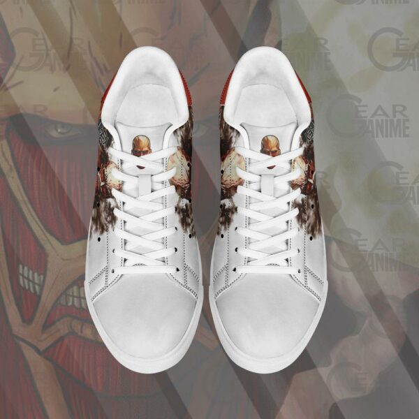 Colossal Titan Skate Sneakers Uniform Attack On Titan Anime Shoes PN10 4