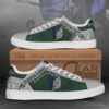 Scouting legion Skate Sneakers Attack On Titan Anime Shoes PN10 9