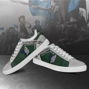 Scouting legion Skate Sneakers Attack On Titan Anime Shoes PN10 7