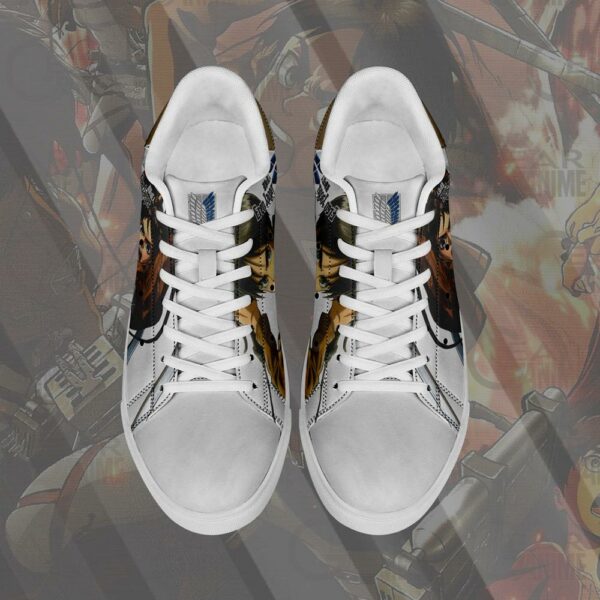 Eren Jeager Skate Sneakers Attack On Titan Anime Shoes PN10 4