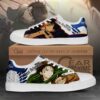 Levi Ackerman Skate Sneakers Attack On Titan Anime Shoes PN10 8