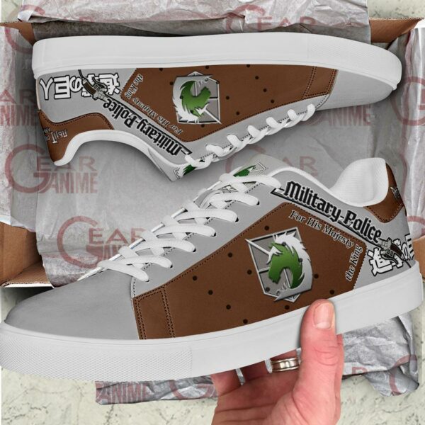 Scouting legion Skate Sneakers Uniform Attack On Titan Anime Shoes PN10 2