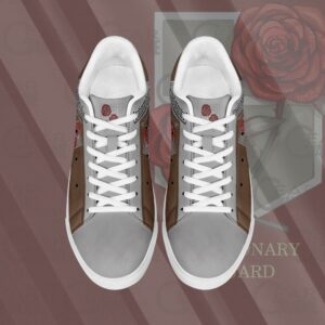 Stationary Guard Skate Sneakers Uniform Attack On Titan Anime Shoes PN10 7