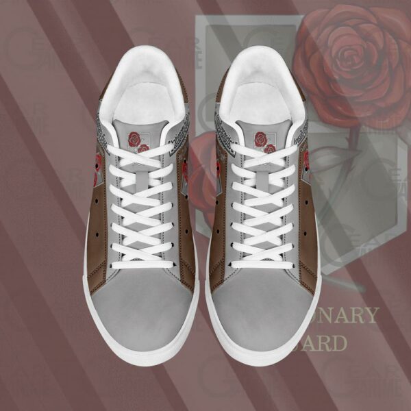 Stationary Guard Skate Sneakers Uniform Attack On Titan Anime Shoes PN10 4