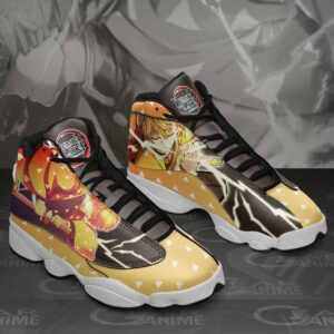 Zenitsu Agatsuma Sneakers Demon Slayer Anime Shoes MN10 7