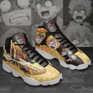 Zenitsu Agatsuma Sneakers Funny Face Demon Slayer Shoes MN10 7