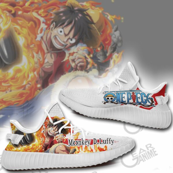 Luffy Shoes Skill One Piece Custom Anime Shoes TT10 2