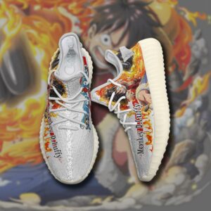 Luffy Shoes Skill One Piece Custom Anime Shoes TT10 7