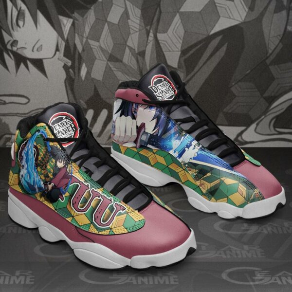 Tomioka Giyuu Sneakers Demon Slayer Anime Shoes MN10 2