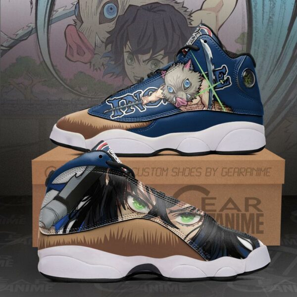 Hashibira Inosuke Sneakers Demon Slayer Anime Shoes MN10 1