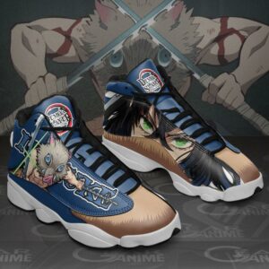 Hashibira Inosuke Sneakers Demon Slayer Anime Shoes MN10 7