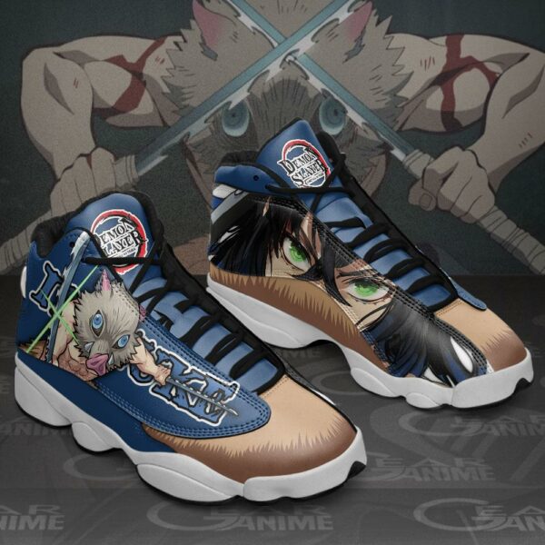 Hashibira Inosuke Sneakers Demon Slayer Anime Shoes MN10 3