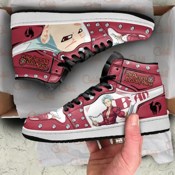 Seven Deadly Sins Ban Sneakers Custom Anime Shoes MN10 2