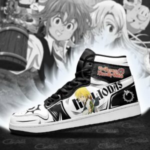 Seven Deadly Sins Meliodas Sneakers Custom Anime Shoes MN10 8