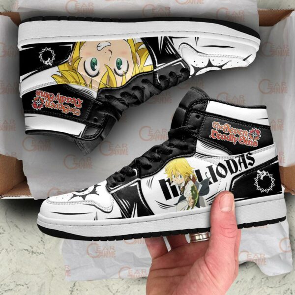 Seven Deadly Sins Meliodas Sneakers Custom Anime Shoes MN10 2