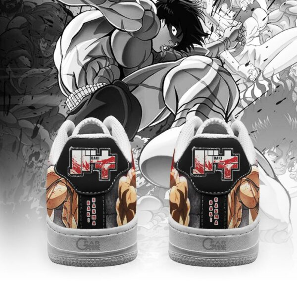 Baki Hanma Sneakers Baki Custom Anime Shoes PT10 4