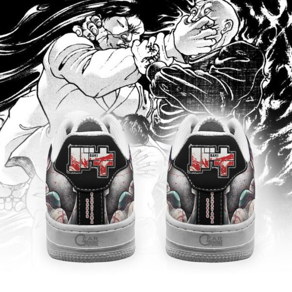 Kaoru Hanayama Sneakers Baki Custom Anime Shoes PT10 3